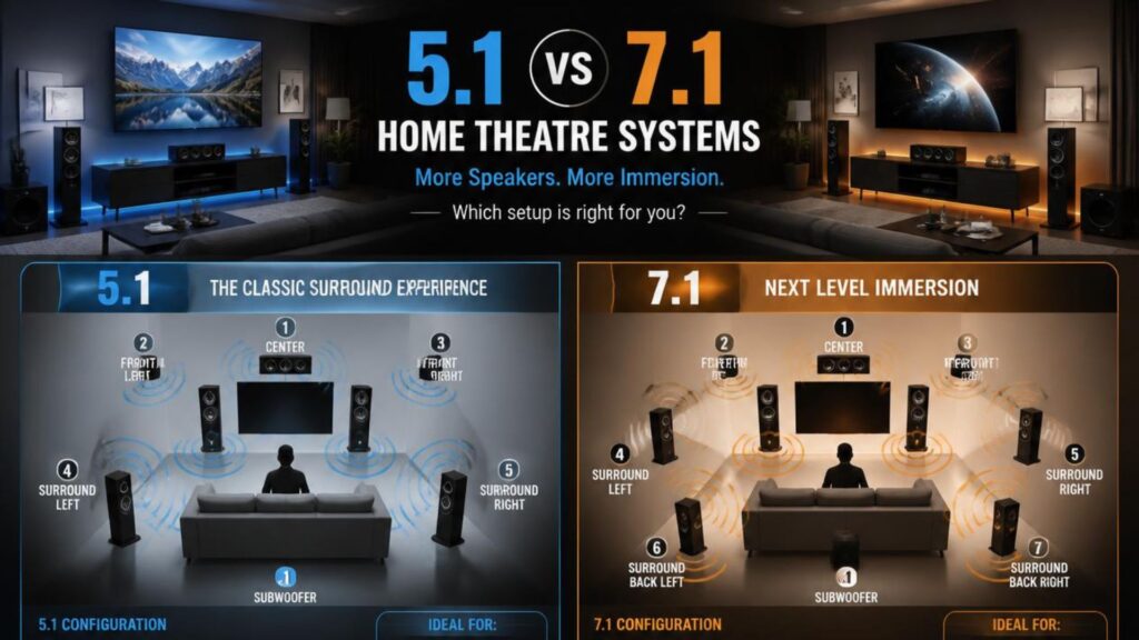 5.1 vs 7.1 Home Theatre