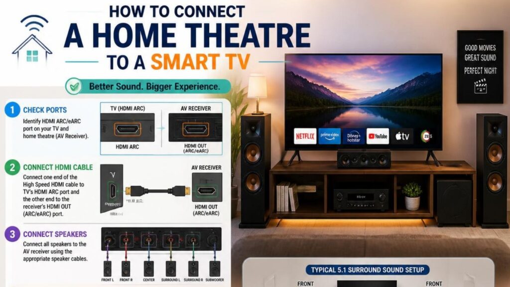 Home Theatre to a Smart TV