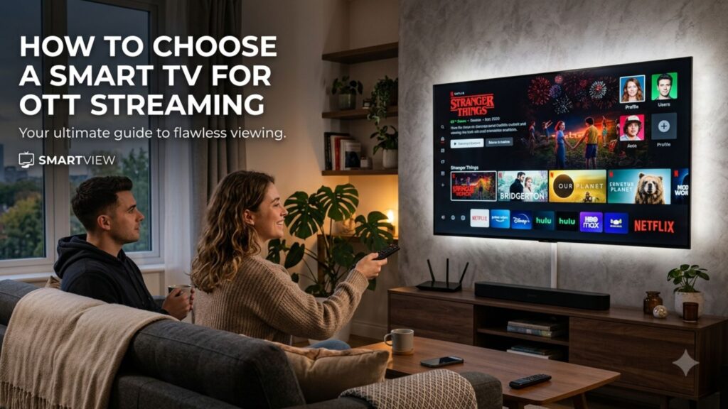 Smart TV for OTT Streaming
