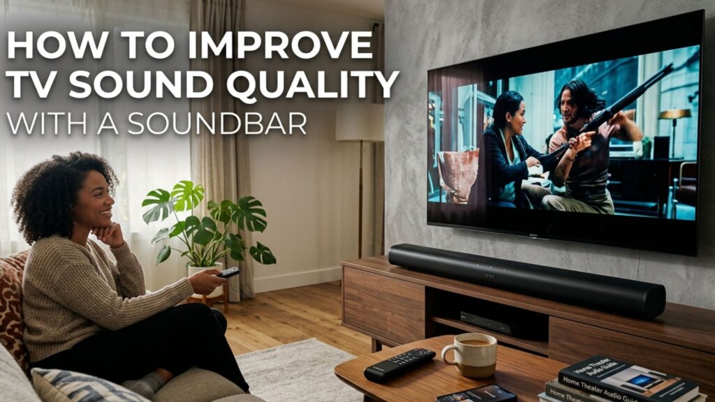 How to Improve TV Sound Quality With a Soundbar